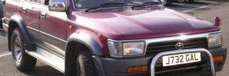 Sigla Toyota import Japonia si Taiwan Surf KZN130 - TOYOTA SURF / 4RUNNER 3.0TD 8/1993-11/1995 UK/IMPORT