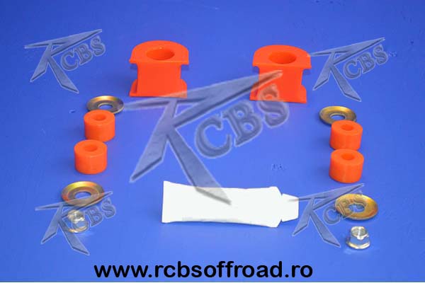 set antiruliu fata 25mm diametrul bara