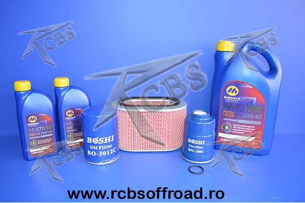 set filtre si ulei motor (filtrul de aer oval)