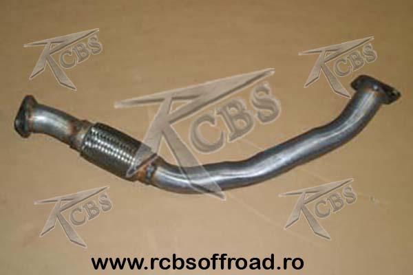 teava esapament toba flexibila fata