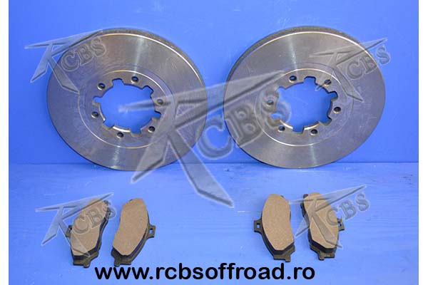 set placute/discuri frana fata