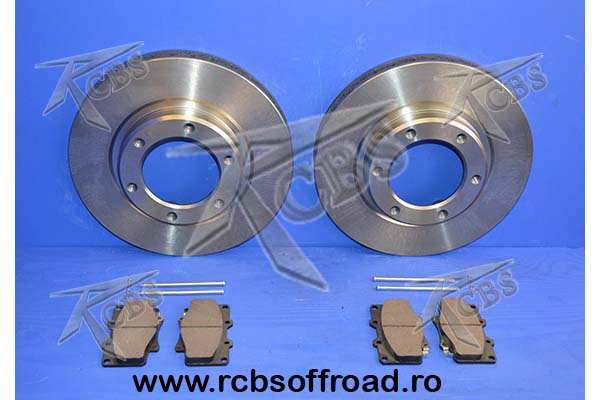 set placute/discuri si pini fixare frana fata 310mm