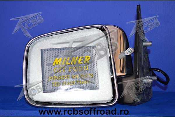 oglinda stanga cromata/neagra electrica